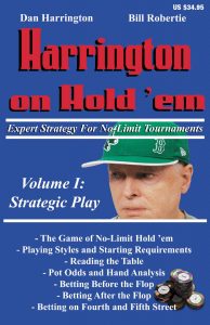 harrington on hold’em poker book