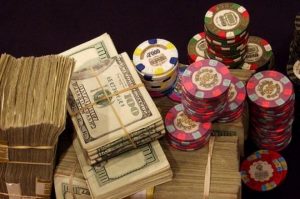 poker in the money