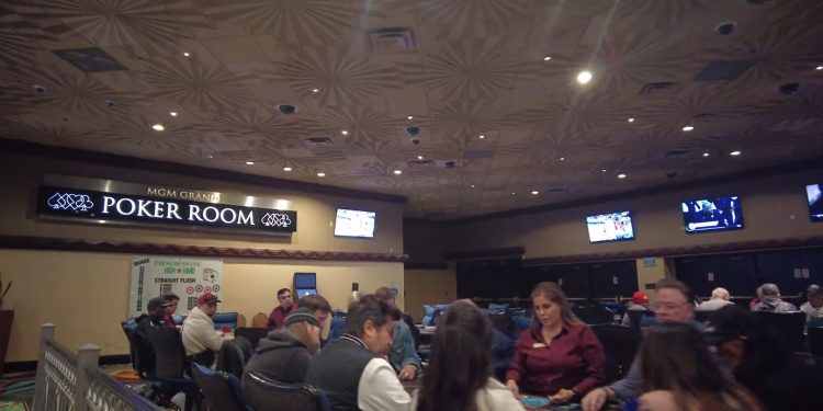 mgm grand poker room