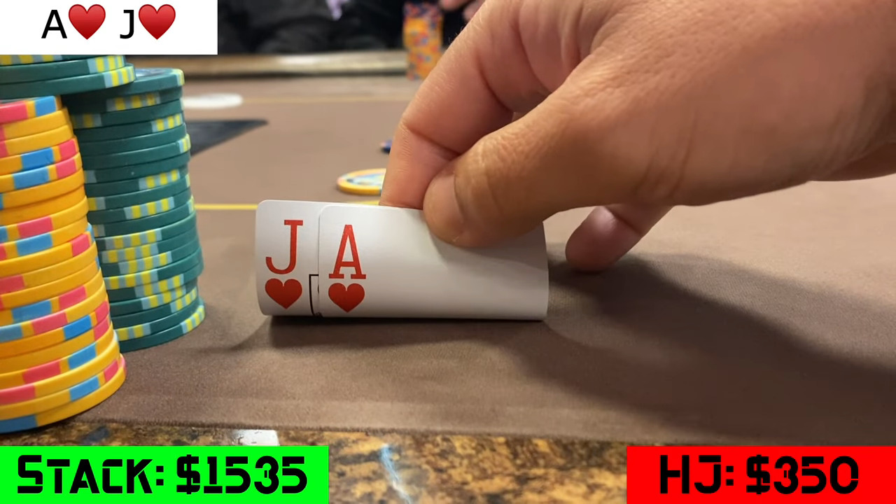 play aj poker hand